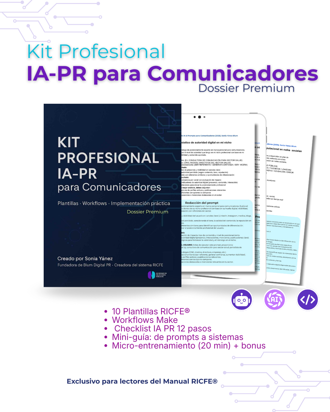 Kit Profesional IA-PR - Sistema completo para comunicación con IA