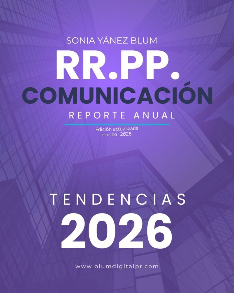 Reporte de tendencias en RRPP 2026 -marzo