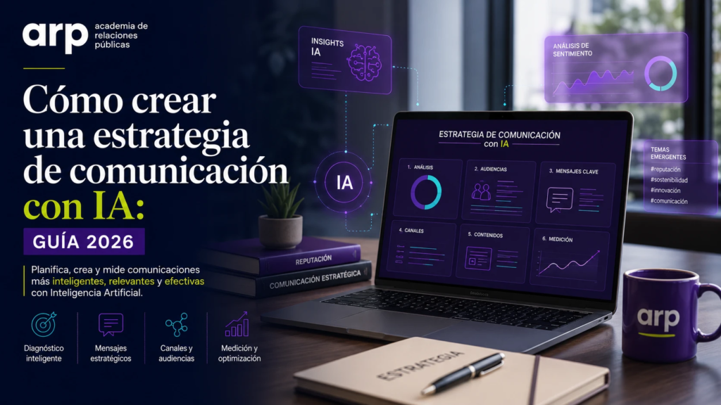 Estrategia de comunicación con IA: guía completa 2026