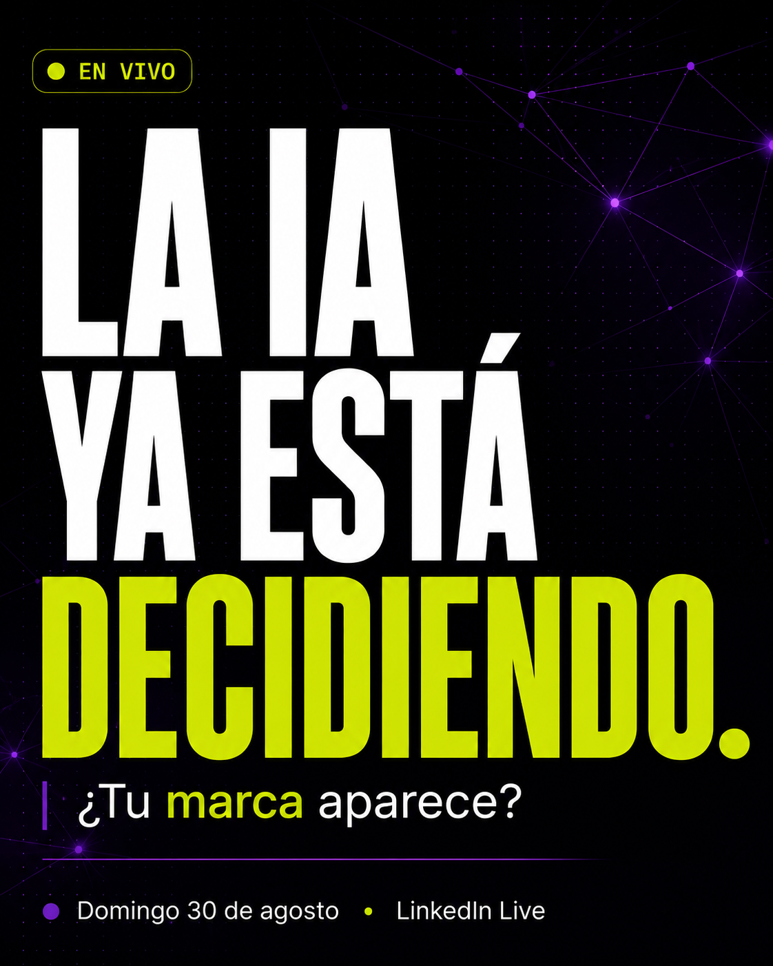 La IA ya está decidiendo. ¿Tu marca aparece?